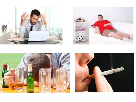 Negatívne faktory ovplyvňujúce potenciu u mužov